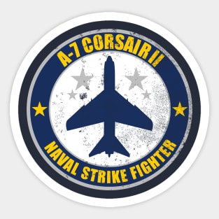 A-7 Corsair II (distressed) Sticker